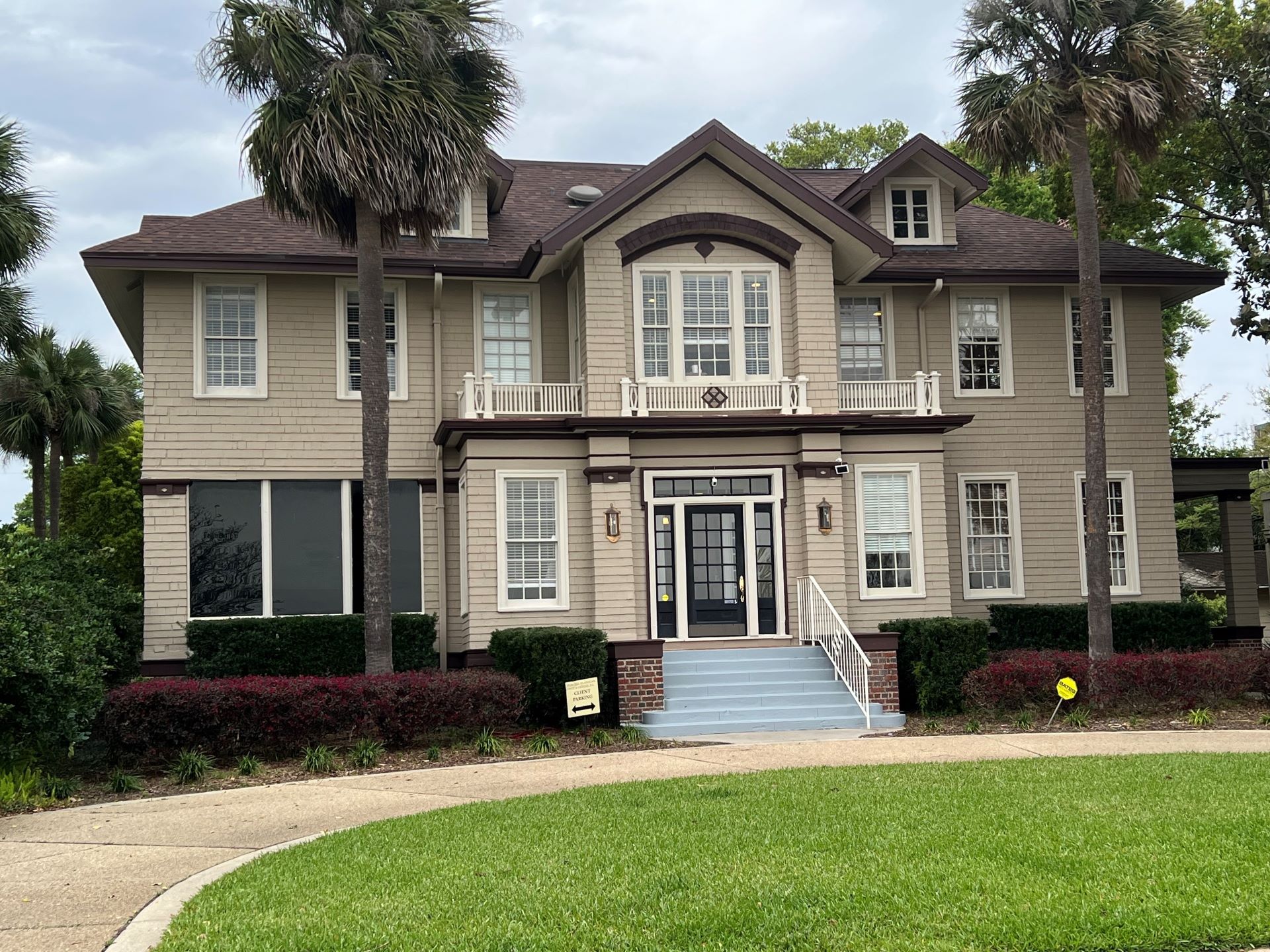 Commercial Exterior Painting in Jacksonville for the Doggett-Tucker House