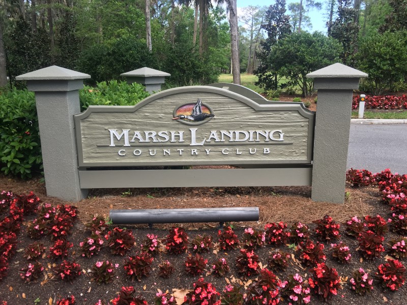 Ponte Vedra Beach Commercial Painting At Marsh Landing Country Club