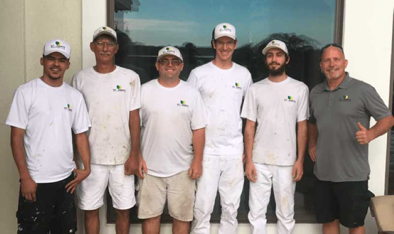 St. Johns Painting, LLC Team Photo